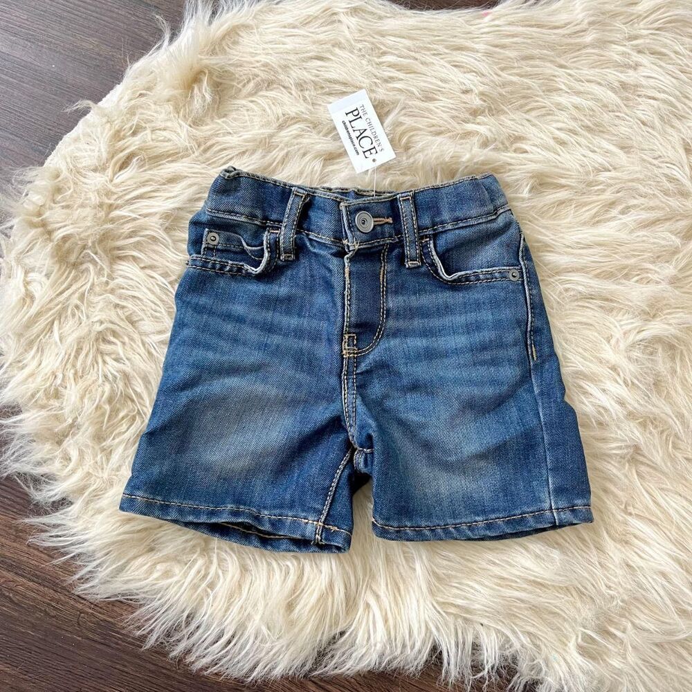 NWT The Children’s Place Blue Denim Shorts Size 2 T